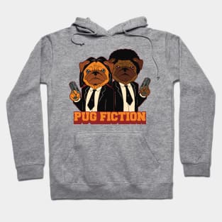 Pug Fiction Movie Parody Hoodie